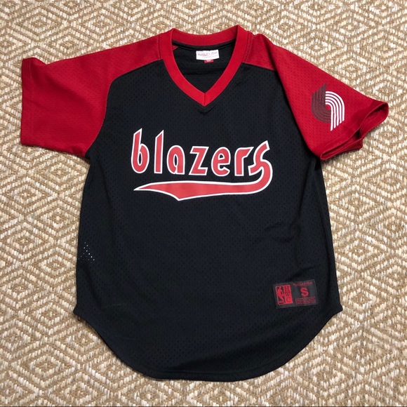 portland trail blazers retro jersey
